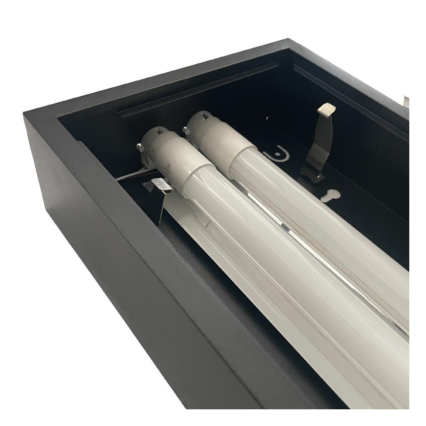 Fluorescentna svjetiljka T8 2xG13/18W/230V 120 cm crna