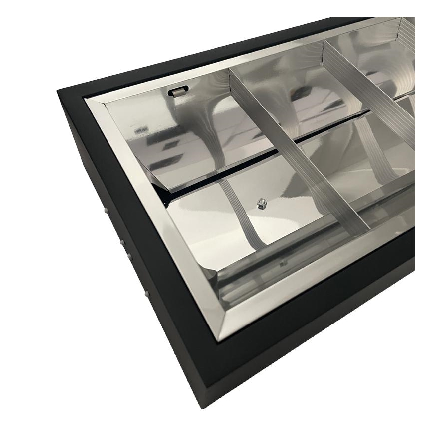 Fluorescentno svjetiljka T8 2xG13/18W/230V 120 cm crna