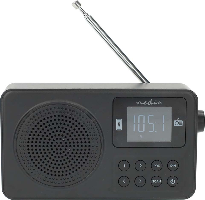 FM radio 2W/5V 1900 mAh