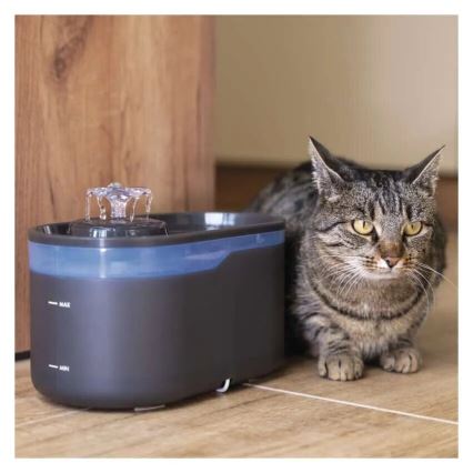 Fontana za kućne ljubimce 2,6 l/5V siva