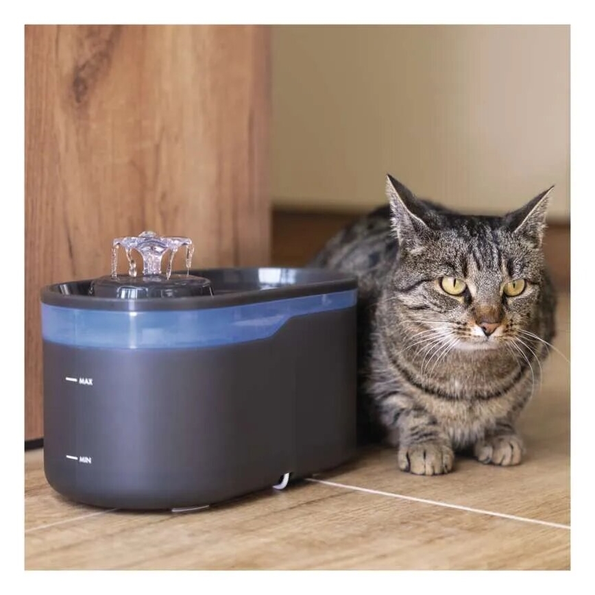 Fontana za kućne ljubimce 2,6 l/5V siva