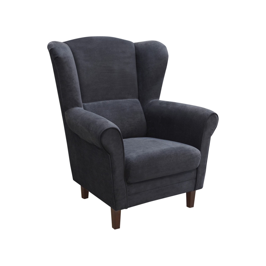 Fotelja s krilima GALA antracit