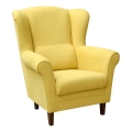 Fotelja s krilima GALA žuta