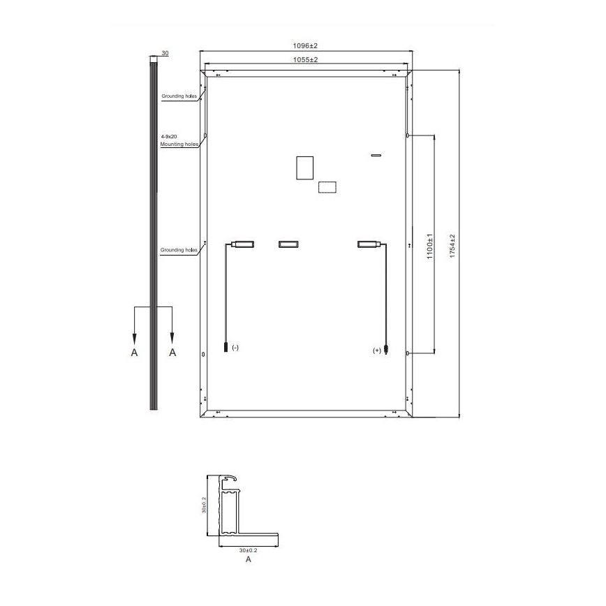 Fotonaponski solarni panel RISEN 400Wp crni okvir IP68 Half Cut - paleta 36 kom