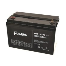 FUKAWA FWL 100-12 - Olovni akumulator 12V/100 Ah/konac M6