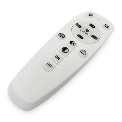 Fulgur 28853 - LED stropna svjetiljka s mogućnošću prigušivanja PAVLA LED/36W/230V + daljinski upravljač