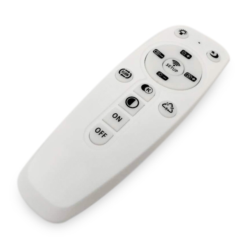 Fulgur 28853 - LED stropna svjetiljka s mogućnošću prigušivanja PAVLA LED/36W/230V + daljinski upravljač