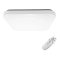 Fulgur 28853 - LED stropna svjetiljka s mogućnošću prigušivanja PAVLA LED/36W/230V + daljinski upravljač