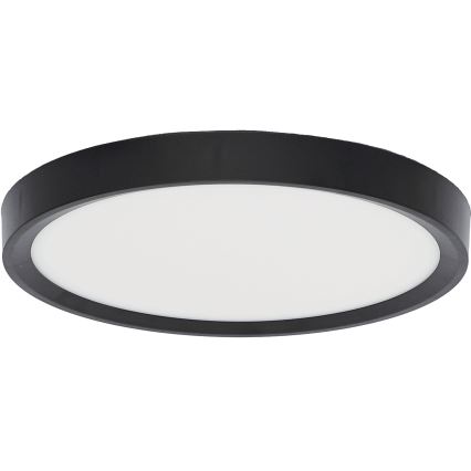 Fulgur 41811 - LED Stropna svjetiljka NOMY LED/18W/230V 3000/4000/6000K IP40 pr. 23 cm crna