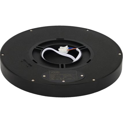 Fulgur 41811 - LED Stropna svjetiljka NOMY LED/18W/230V 3000/4000/6000K IP40 pr. 23 cm crna