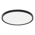 Fulgur 41813 - LED stropna svjetiljka NOMY LED/32W/230V 3000/4000/6000K IP40 promjer 40 cm crna