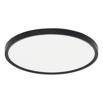 Fulgur 41813 - LED stropna svjetiljka NOMY LED/32W/230V 3000/4000/6000K IP40 promjer 40 cm crna