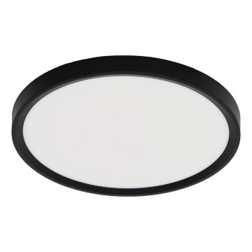 Fulgur 42362 - LED Stropna svjetiljka NOMY LED/24W/230V 3000/4000/6000K IP40 pr. 30 cm crna