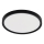 Fulgur 42362 - LED Stropna svjetiljka NOMY LED/24W/230V 3000/4000/6000K IP40 pr. 30 cm crna