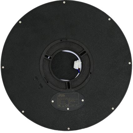 Fulgur 42362 - LED Stropna svjetiljka NOMY LED/24W/230V 3000/4000/6000K IP40 pr. 30 cm crna