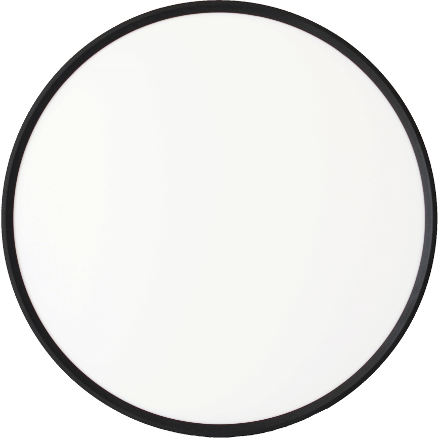 Fulgur 42364 - LED Stropna svjetiljka NOMY LED/40W/230V 3000/4000/6000K IP40 pr. 50 cm crna