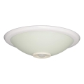 Fulgur s-22941 - Stropna svjetiljka sa senzorom pokreta i sumraka DARINA 2xE27/40W/230V Ø 30 cm bijela