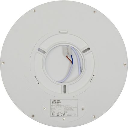 Fulgur s-42584 - LED Stropna svjetiljka sa senzorom pokreta NOMY-S LED/18W/230V 3000/4000/6000K IP40 pr. 23 cm bijela
