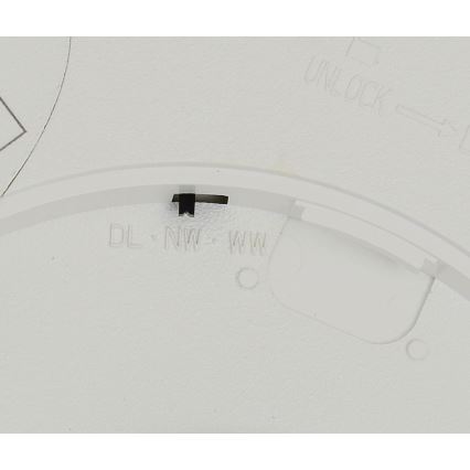 Fulgur s-42584 - LED Stropna svjetiljka sa senzorom pokreta NOMY-S LED/18W/230V 3000/4000/6000K IP40 pr. 23 cm bijela