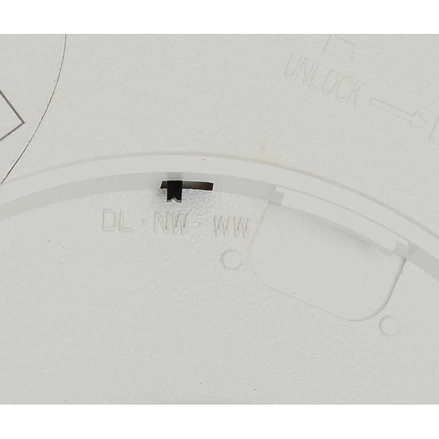 Fulgur s-42584 - LED Stropna svjetiljka sa senzorom pokreta NOMY-S LED/18W/230V 3000/4000/6000K IP40 pr. 23 cm bijela