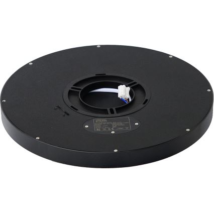 Fulgur s-42587 - LED Stropna svjetiljka sa senzorom pokreta NOMY-S LED/24W/230V 3000/4000/6000K IP40 pr. 30 cm crna