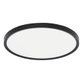 Fulgur s-42589 - LED stropna svjetiljka s senzorom pokreta NOMY-S LED/32W/230V 3000/4000/6000K IP40 promjer 40 cm crna