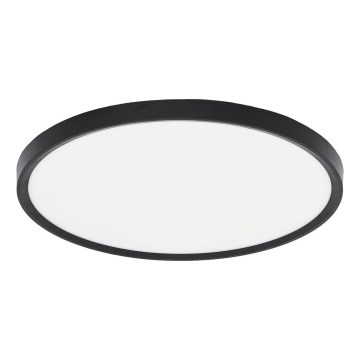 Fulgur s-42589 - LED stropna svjetiljka s senzorom pokreta NOMY-S LED/32W/230V 3000/4000/6000K IP40 promjer 40 cm crna