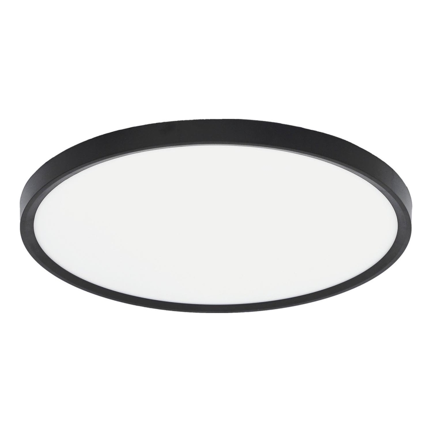 Fulgur s-42589 - LED Stropna svjetiljka sa senzorom pokreta NOMY-S LED/32W/230V 3000/4000/6000K IP40 pr. 40 cm crna