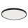 Fulgur s-42591 - LED Stropna svjetiljka sa senzorom pokreta NOMY-S LED/40W/230V 3000/4000/6000K IP40 pr. 50 cm crna