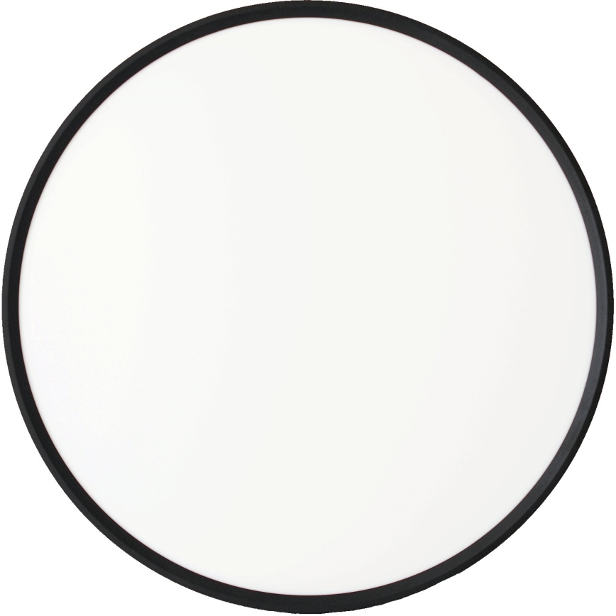 Fulgur s-43042 - LED prigušivo stropno svjetlo NOMY-RC LED/50W/230V 3000/4000/6500K Ø 60 cm IP40 crno + daljinski upravljač