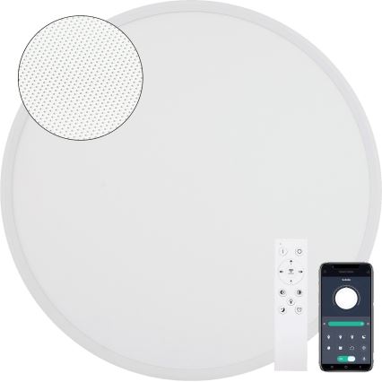 Fulgur s-43056 - LED stropno svjetlo s mogućnošću prigušivanja NOMY LED/40W/230V 3000-6500K promjer 50 cm UGR19 IP40 Wi-Fi bijela + daljinski upravljač