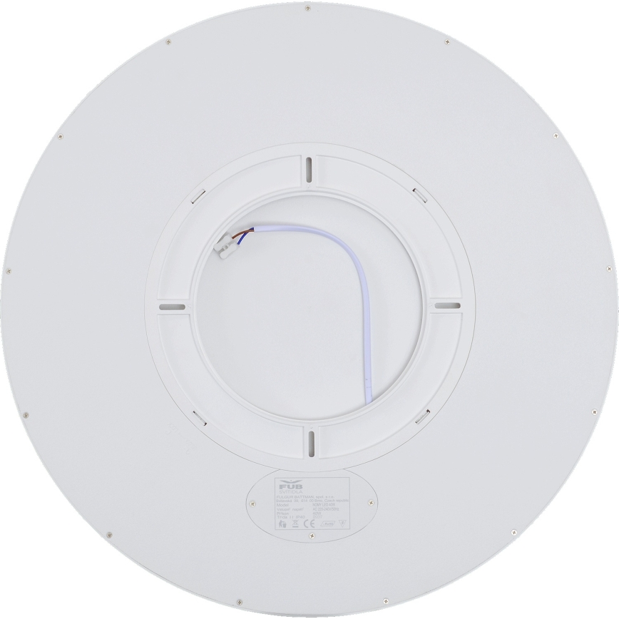 Fulgur s-43056 - LED stropno svjetlo s mogućnošću prigušivanja NOMY LED/40W/230V 3000-6500K promjer 50 cm UGR19 IP40 Wi-Fi bijela + daljinski upravljač