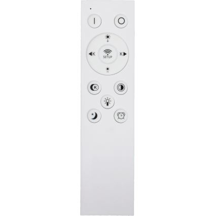 Fulgur s-43056 - LED stropno svjetlo s mogućnošću prigušivanja NOMY LED/40W/230V 3000-6500K promjer 50 cm UGR19 IP40 Wi-Fi bijela + daljinski upravljač