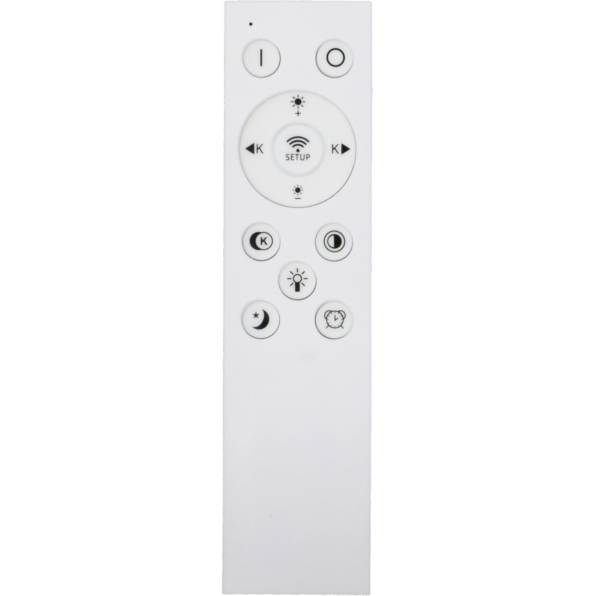 Fulgur s-43056 - LED stropno svjetlo s mogućnošću prigušivanja NOMY LED/40W/230V 3000-6500K promjer 50 cm UGR19 IP40 Wi-Fi bijela + daljinski upravljač
