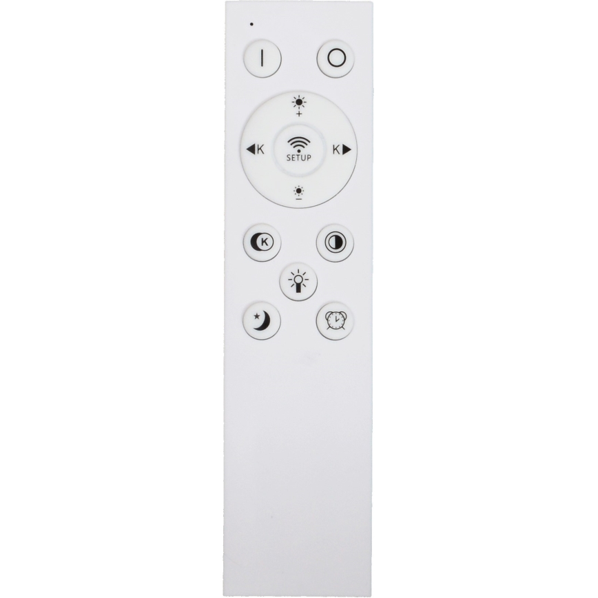Fulgur s-43057 - LED stropno svjetlo s prigušivanjem NOMY LED/40W/230V 3000-6500K Ø 50 cm UGR19 IP40 Wi-Fi crna + daljinski upravljač
