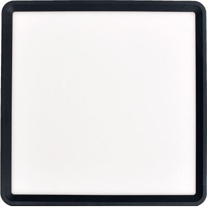 Fulgur s-43101 - LED stropna svjetiljka NOMY LED/24W/230V 3000/4000/6500K IP40 30x30 cm crna
