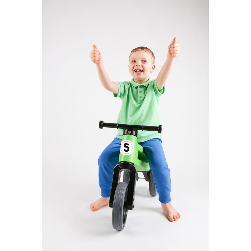 Funny Wheels - guralica 2 u 1 RIDER SPORT zelena/crna