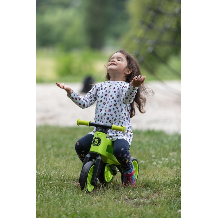 Funny Wheels - Guralica 2 u 1 RIDER SUPER SPORT zelena/crna