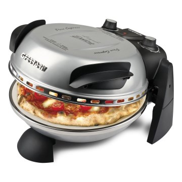 G3Ferrari G1000606 - Pizza pećnica DELIZIA 1200W/230V srebrna