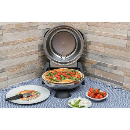 G3Ferrari G1000606 - Pizza pećnica DELIZIA 1200W/230V srebrna