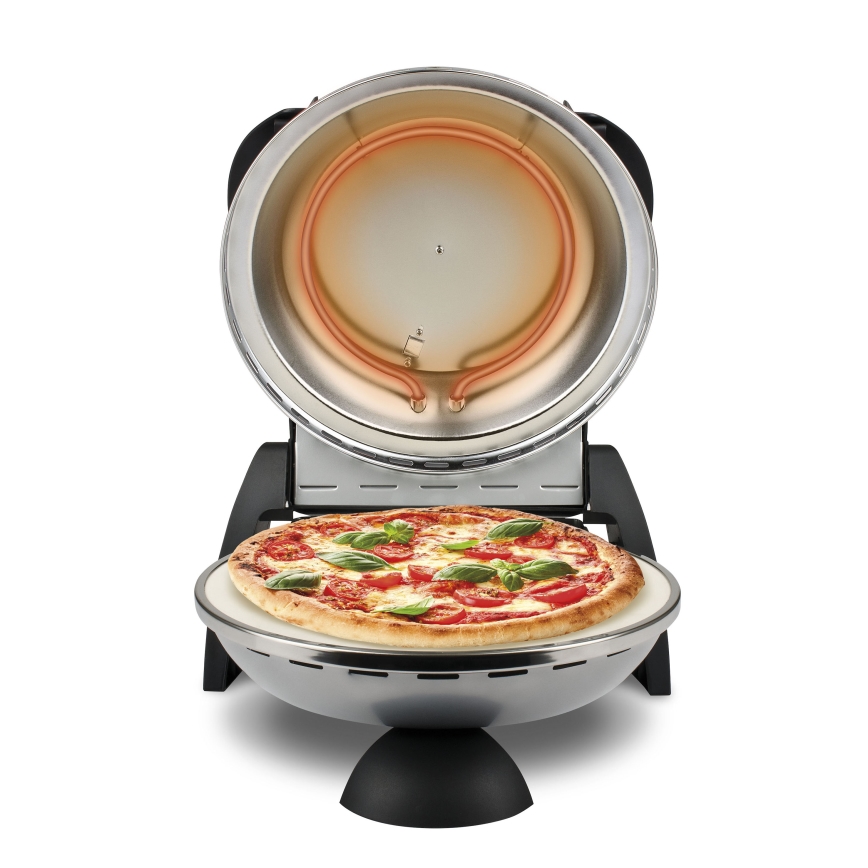 G3Ferrari G1000606 - Pizza pećnica DELIZIA 1200W/230V srebrna