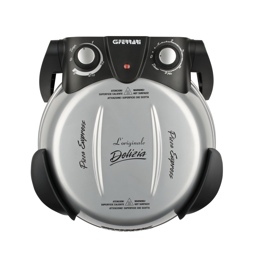 G3Ferrari G1000606 - Pizza pećnica DELIZIA 1200W/230V srebrna