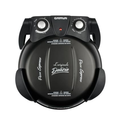G3Ferrari G1000610 - Pizza pećnica DELIZIA 1200W/230V crna
