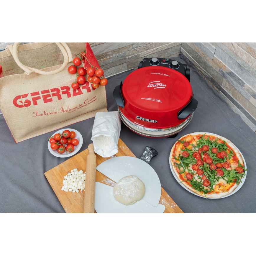 G3Ferrari G10032 - Pećnica za pizzu NAPOLETANA 1200W/230V