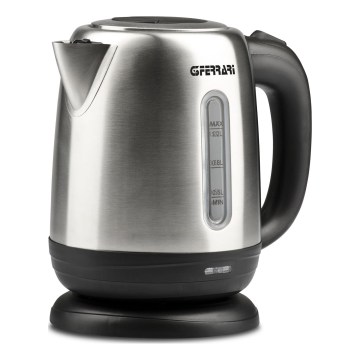 G3Ferrari G1009500 - Brzo električno kuhalo za vodu 1,2 l 1630W/230V nehrđajući čelik/crna