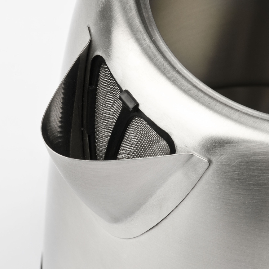 G3Ferrari G1009500 - Brzo električno kuhalo za vodu 1,2 l 1630W/230V nehrđajući čelik/crna