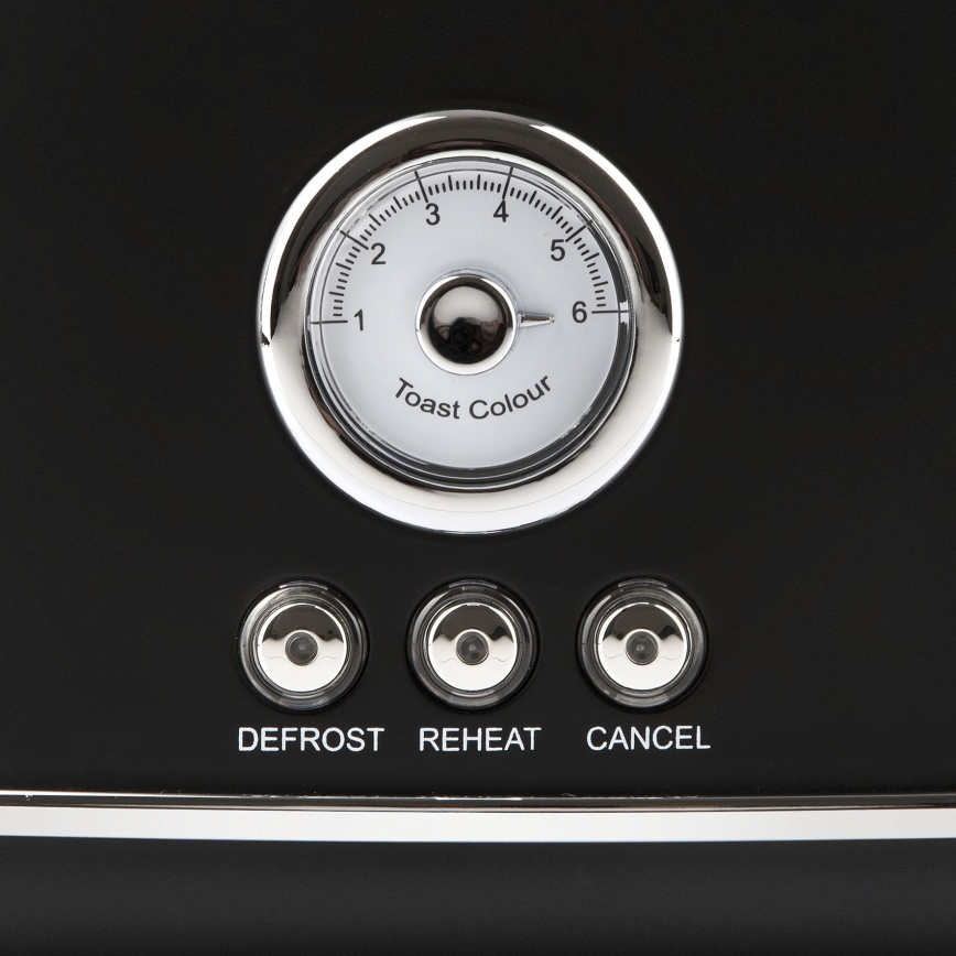 G3Ferrari G1013400 - Toster s dva otvora ARTISTA 750W/230V crna