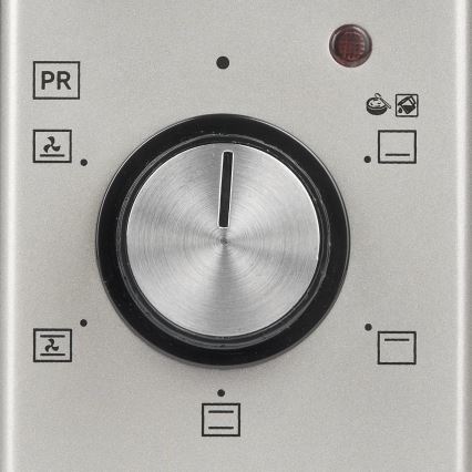 G3Ferrari G1015200 - Konvekcijska pećnica ROSTO 1500W/230V 37 l inox/crna