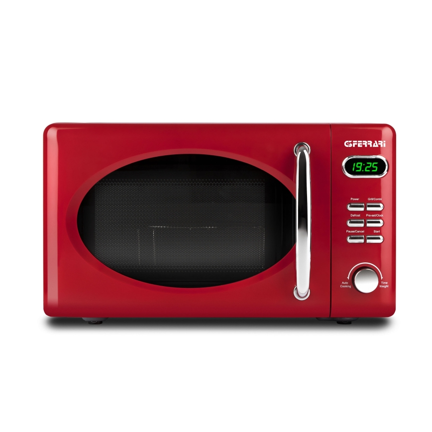 G3Ferrari G1015502 - Mikrovalna pećnica s grilom 1150 W/230 V 20 l crvena