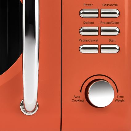 G3Ferrari G1015509 - Mikrovalna pećnica s grilom, 1150 W/230 V, 20 l, narančasta